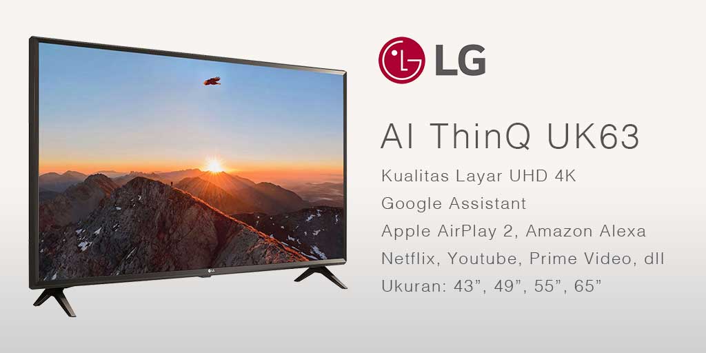 smart tv terbaik LG AI ThinQ