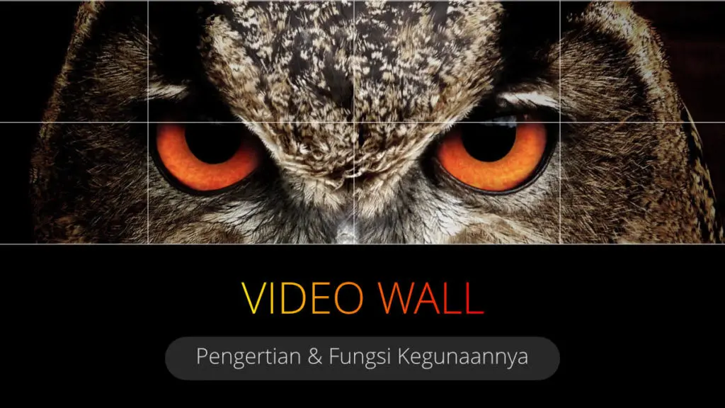 pengertian video wall adalah