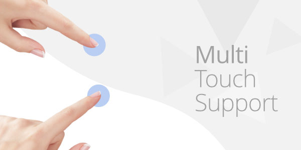 Keunggulan Touchscreen Overlay - Multitouch Touchscreen