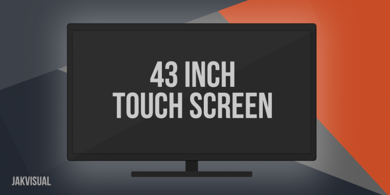 tv touch screen 43 inch
