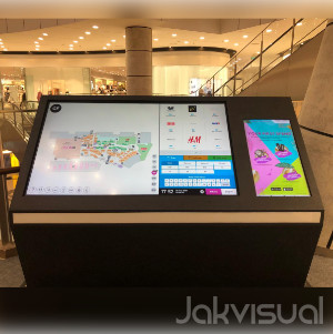 kiosk digital signage aeon mall sentul