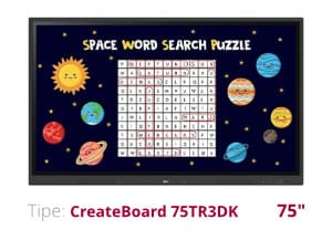 LG CreateBoard 75TR3DK 75 inch