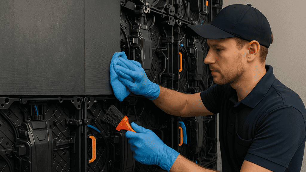 maintenance video wall