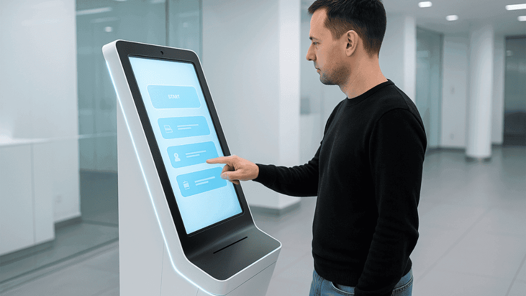 manfaat kiosk touchscreen