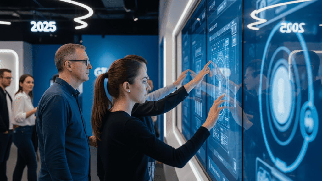 video wall interaktif