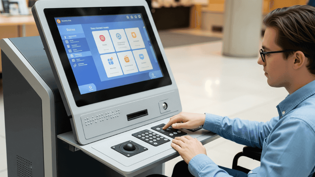 kiosk ramah disabilitas