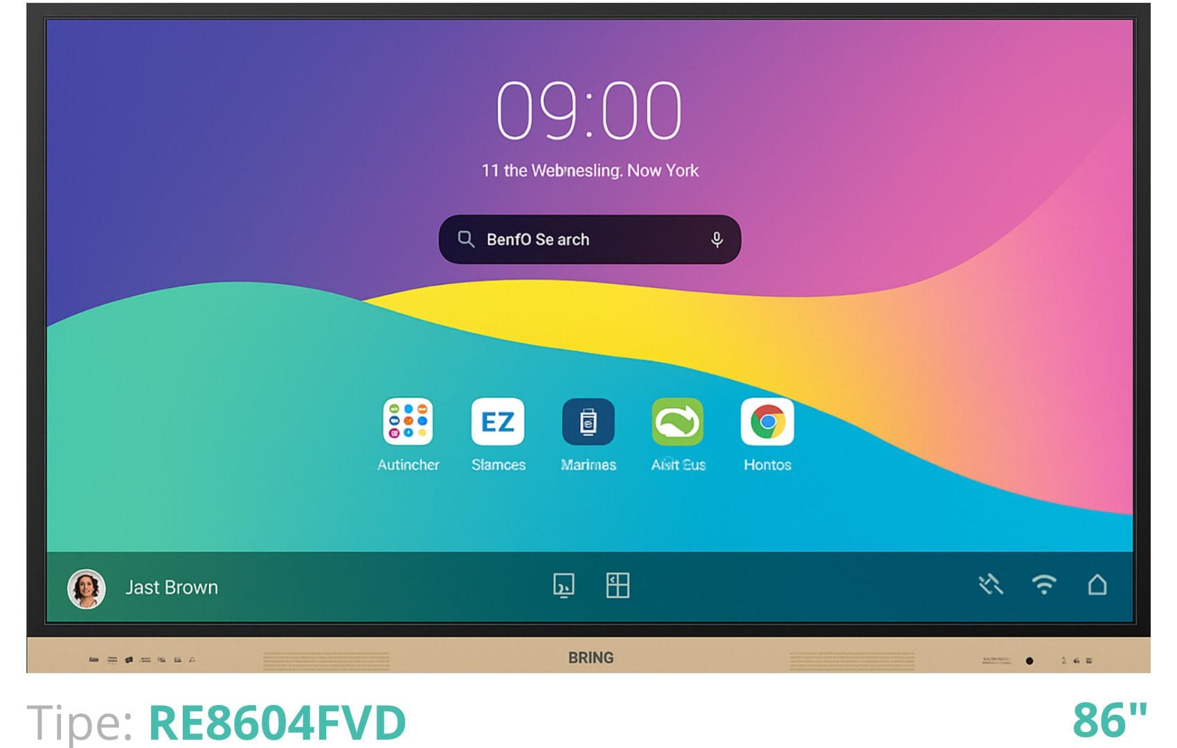 IFP BenQ RE8604FVD 86 inch