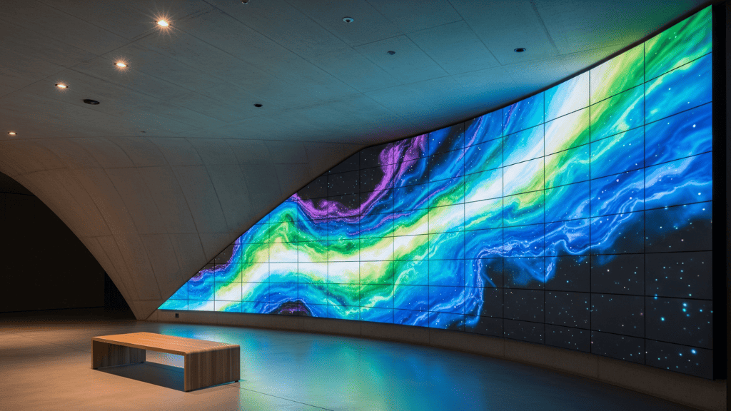 Artikel - Solusi Video Wall Modular untuk Ruangan Berbentuk Unik