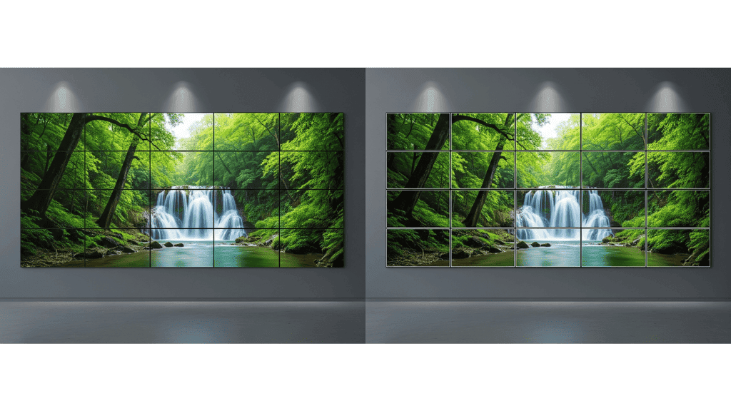 Artikel - Video Wall Seamless vs. Narrow Bezel: Apa Bedanya?
