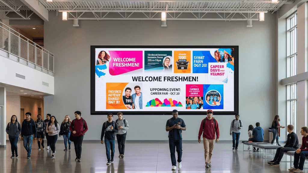 Artikel - Videotron sebagai papan informasi sekolah & universitas