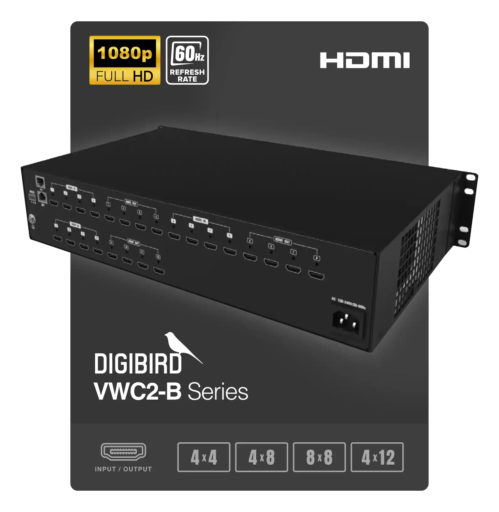 Digibird Video Processor VWC2-B Series untuk Videotron