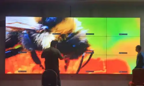 pemasangan video wall indoor tanjung selor jakvisual