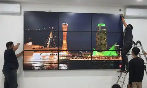 instalasi video wall indoor jakvisual