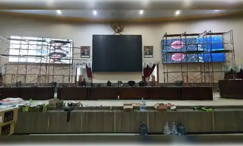 instalasi video wall indoor dprd