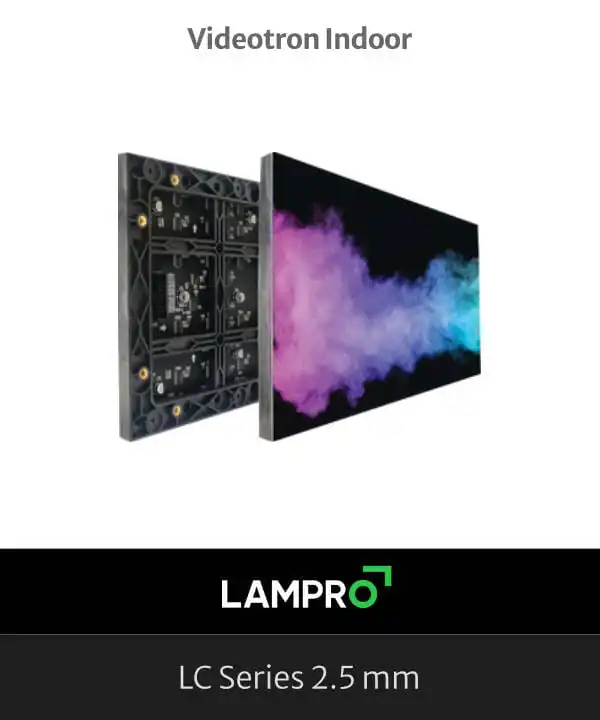 videotron indoor LAMPRO 2.5mm