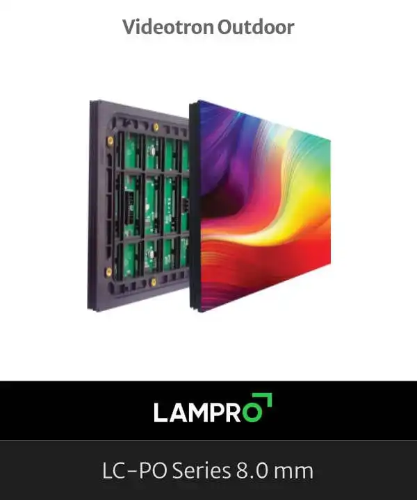 videotron outdoor LAMPRO 8mm